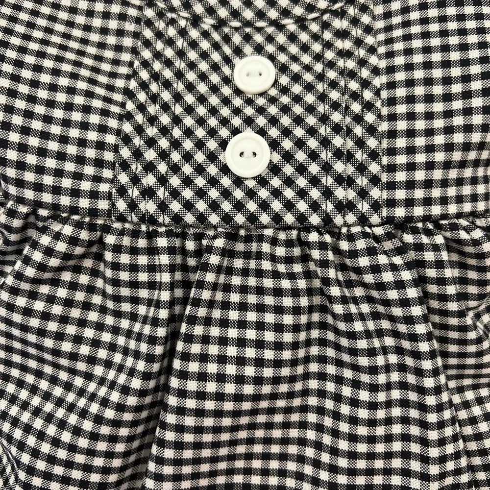Nelly Madison black & white striped dress size 6